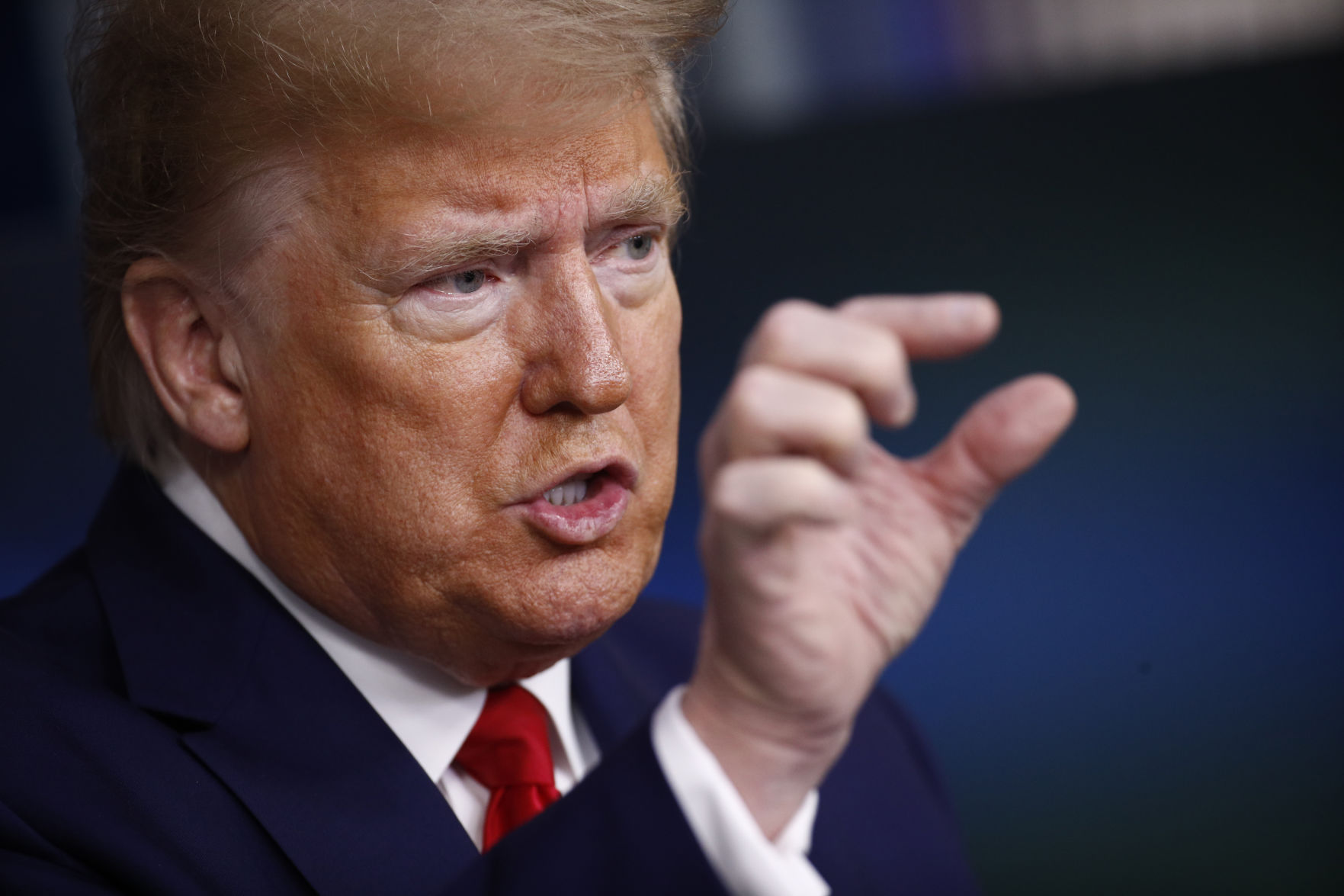 Virus Outbreak Trump